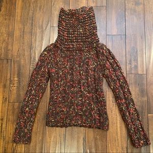 VALENTINO Chain-Link Knit Sweater